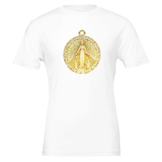 Gold Miraculous Medal T-Shirt - view 7