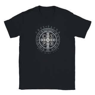 St. Benedict Medal Reverse Silver T-Shirt - view 10