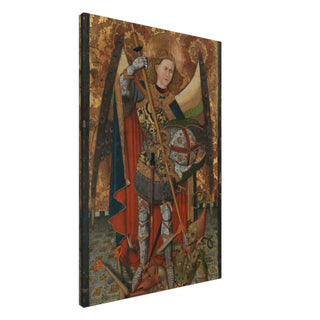 St. Michael the Archangel Medieval Canvas Print