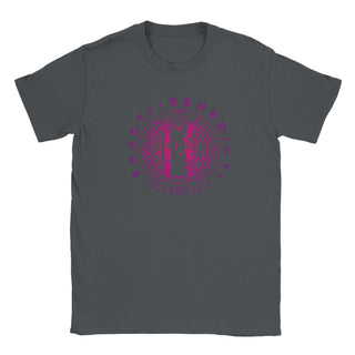 Purple Gradient St. Benedict Medal T-Shirt - view 6