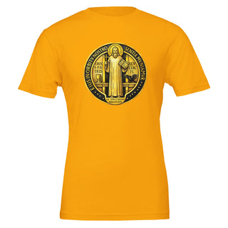 St. Benedict Gold Medal Portrait T-Shirt - view 5