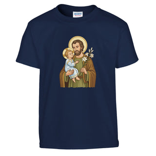 St. Joseph and Child Kids T-Shirt - view 10