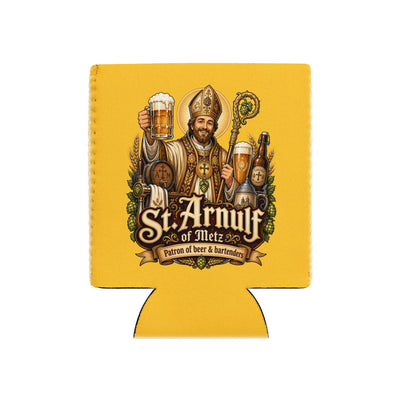 St. Arnulf Can Cooler - Patron Saint of Beer