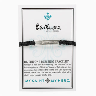 Be the One Bracelet / Black - Silver