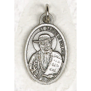 25-Pack - Oxidized Pendant-St Damien of Molokai
