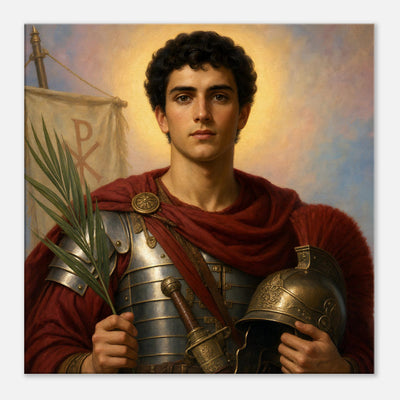 St. Octavius of Turin - Devotional Canvas