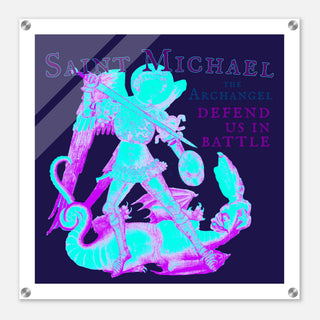 St. Michael the Archangel Acrylic Wall Plaque