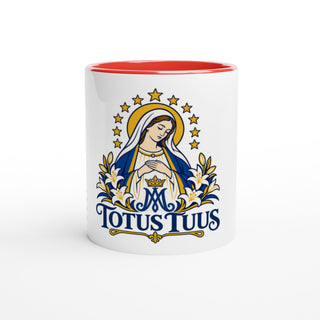 Totus Tuus Blessed Virgin Mary Color Mug - view 2