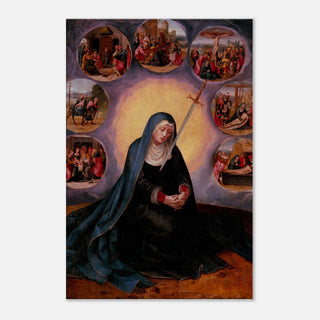 Our Lady of Sorrows Canvas Print - view 6