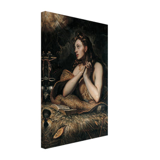 Penitent Magdalene by Tintoretto Canvas Print - view 3