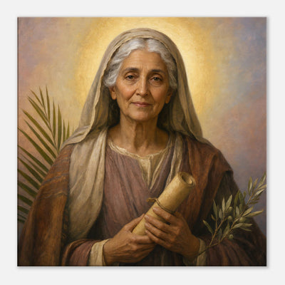 St. Anna the Prophetess - Devotional Canvas