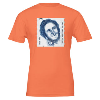 St. Gianna Beretta Molla Stamp T-Shirt - view 3