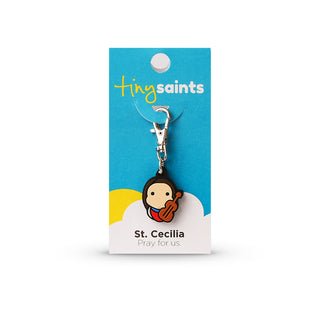 St. Cecilia Tiny Saint Charm
