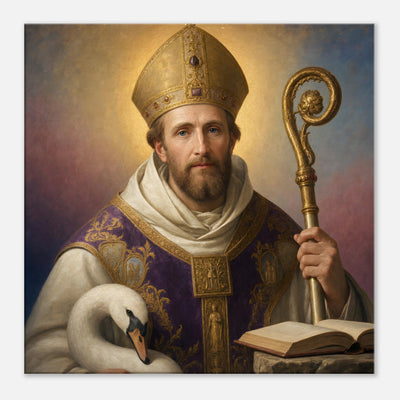 St. Hugh of Lincoln - Devotional Canvas
