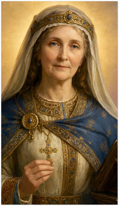 St. Bertha of Kent Holy Cards