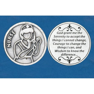 Bulk Italian Token - Serenity Prayer - Nurse