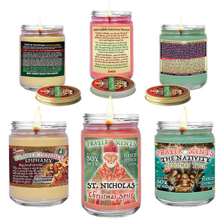 Christmas Prayer Candles
