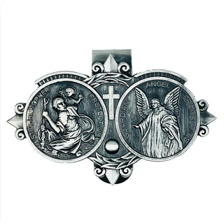 Saint Christopher Visor Clip