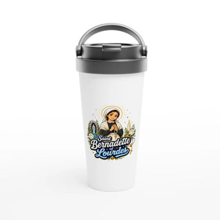St. Bernadette of Lourdes Travel Mug