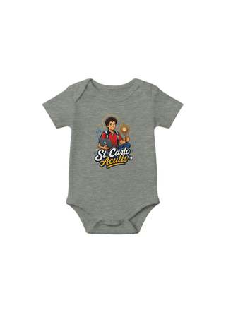 St. Carlo Acutis Baby Onesie - view 2