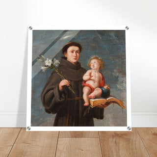 St. Anthony with Christ Child Acrylic Wall Plaque - view 6