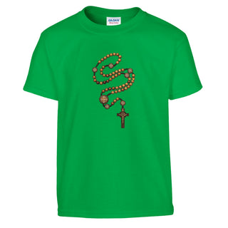 St. Benedict Rosary Kids T-Shirt - view 3