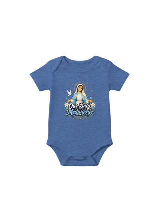 Our Lady of Medjugorje Baby Onesie - view 7