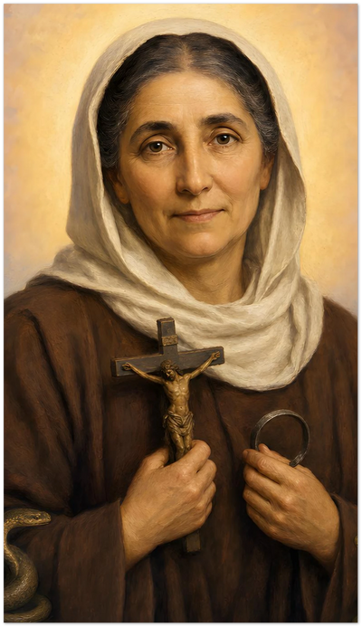 St. Veridiana Holy Cards