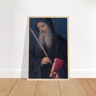St. Benedict Portrait Framed Print - view 25