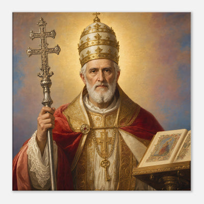 Pope St. Gregory VII - Devotional Canvas