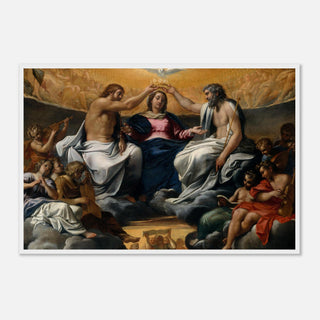 Baroque Coronation of the Virgin Framed Print - view 10