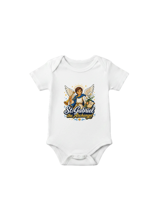St. Gabriel the Archangel Baby Onesie