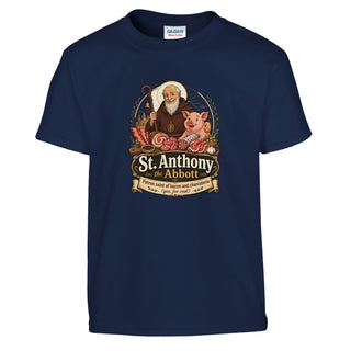 St. Anthony the Abbot 'Patron Saint of Bacon' Kids T-Shirt - view 10