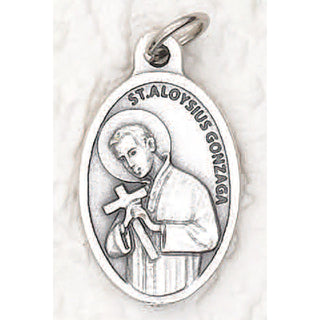 Bulk Saint Aloysius Gonzaga Pray for us Medals