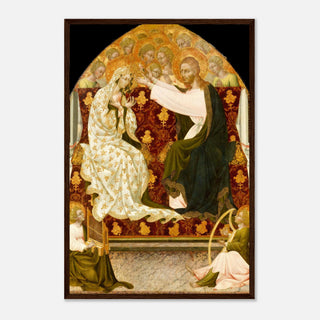 Renaissance Coronation of the Virgin Framed Print - view 23
