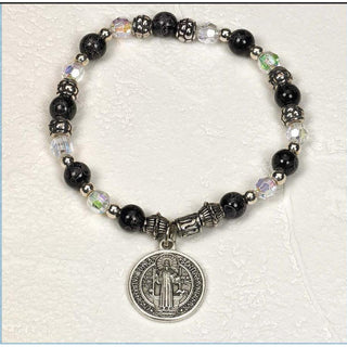 4-pack - Saint Benedict - Italian Charm Bracelet