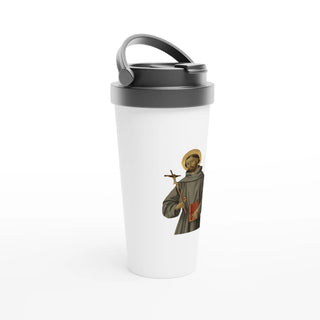 Franciscan Saint with Crucifix Travel Mug - view 2