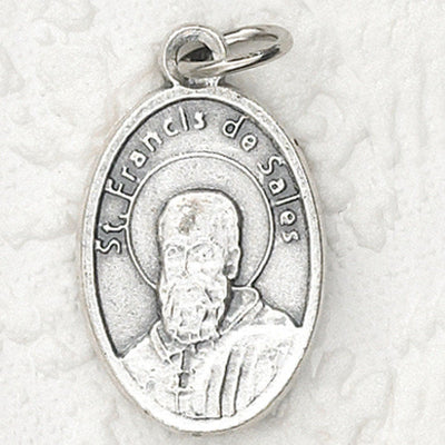 25-Pack - Oxidized Pendant-St Francis De Sales