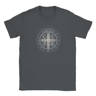 St. Benedict Medal Reverse Silver T-Shirt - view 6