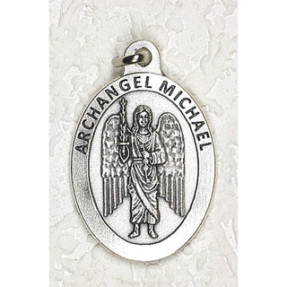 Bulk Archangel Michael Double Sided Medals - 1-1/2 Inch