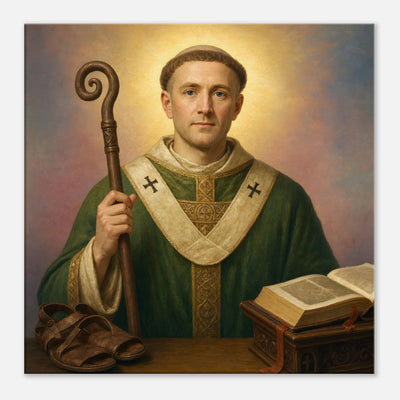 St. Ceadda - Devotional Canvas