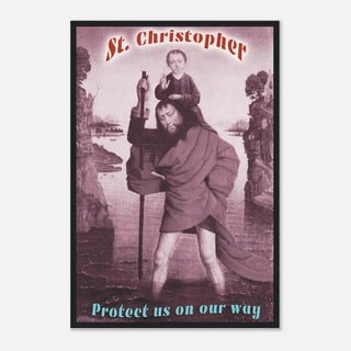 St. Christopher Prayer Framed Print - view 13