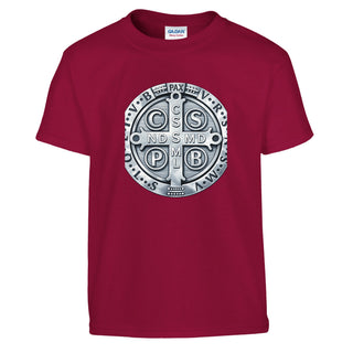 St. Benedict Medal Kids T-Shirt - view 4