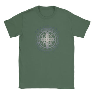 St. Benedict Medal Reverse Silver T-Shirt - view 13