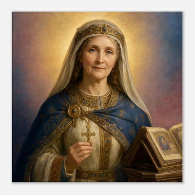 St. Bertha of Kent - Devotional Canvas