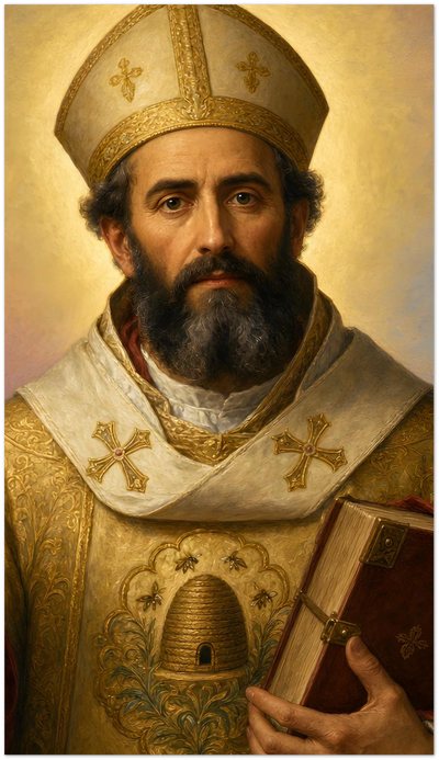 St. Ambrose Holy Cards
