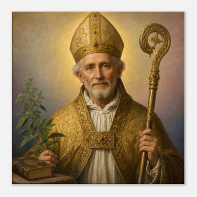 St. Gotthard of Hildesheim - Devotional Canvas