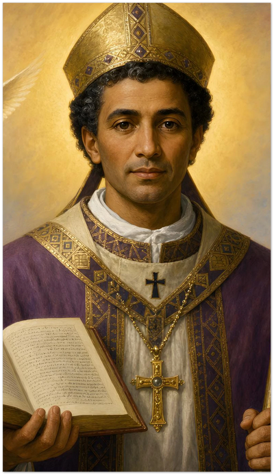 St. Optatus of Milevis Holy Cards