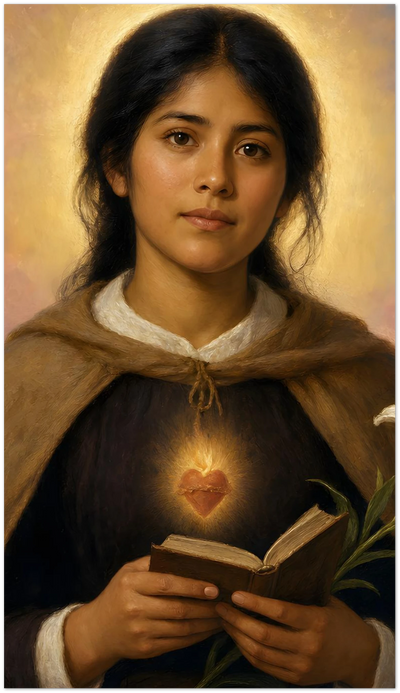 St. Mariana de Jesús de Paredes Holy Cards
