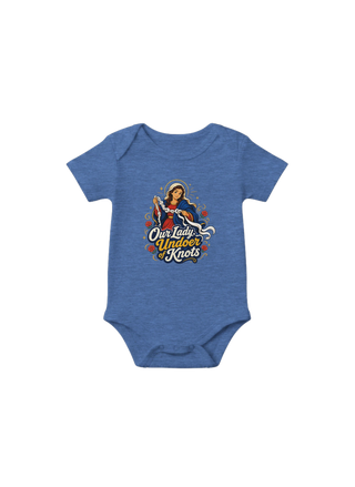 Our Lady Undoer of Knots Baby Onesie - view 7